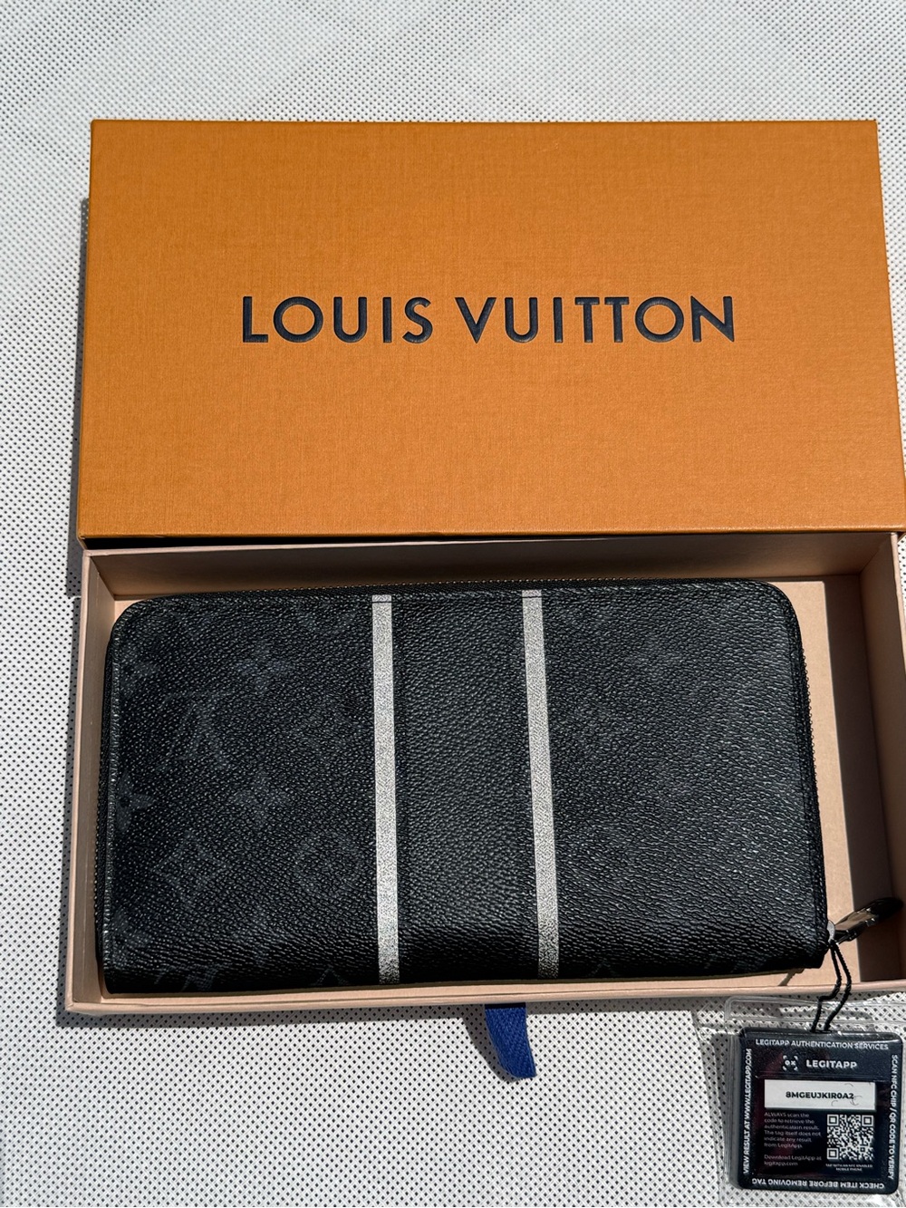 Louis Vuitton x Fragment Design Monogram Eclipse Zippy Organizer Wallet